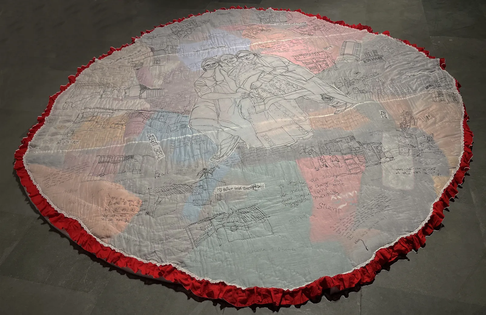 Sriparna Dutta, Fragments of a Ruined Family : A Tapestry of Togetherness, 2024