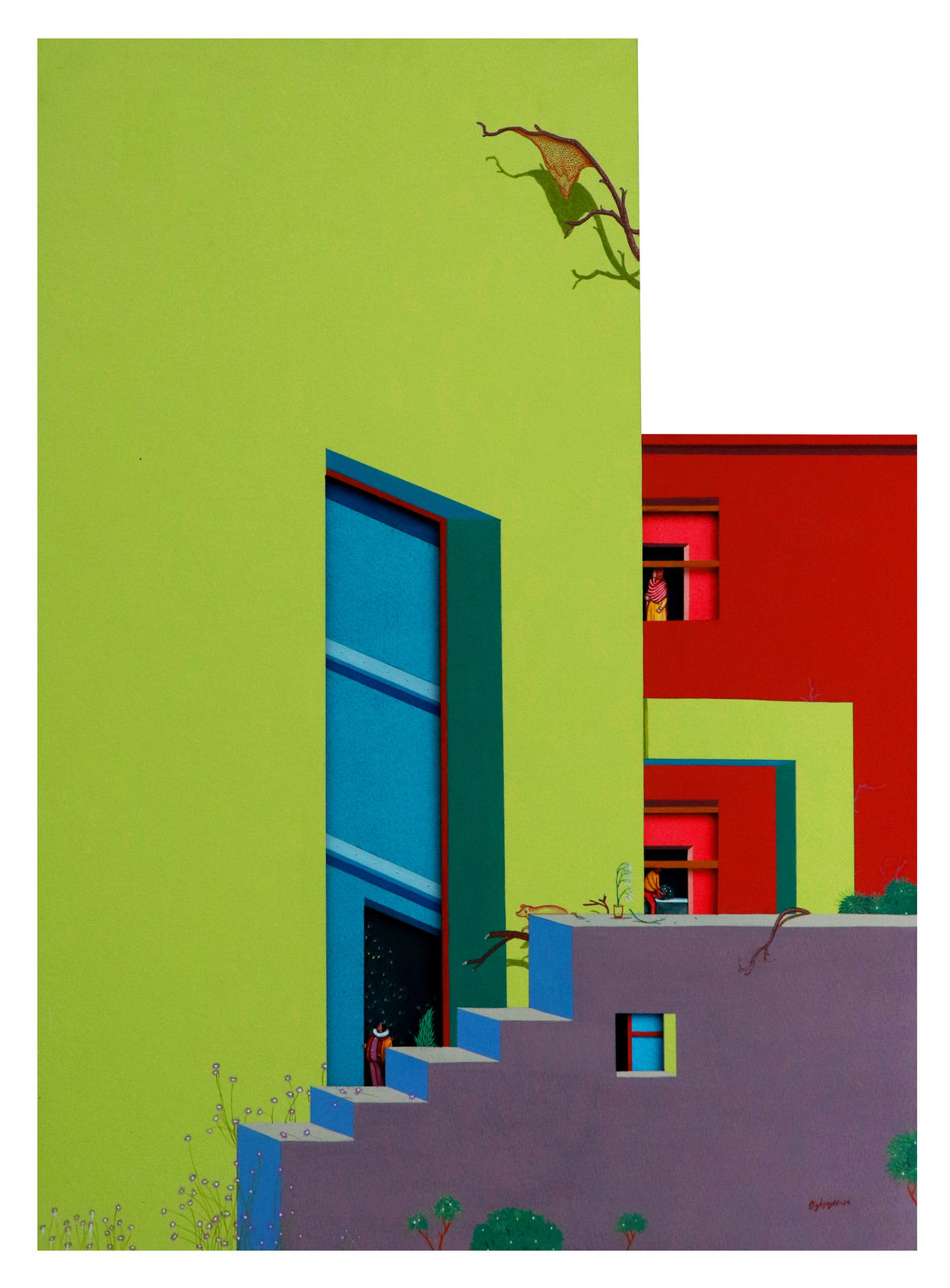 Digbijayee Khatua, Stories Beyond the Wall -V, 2024