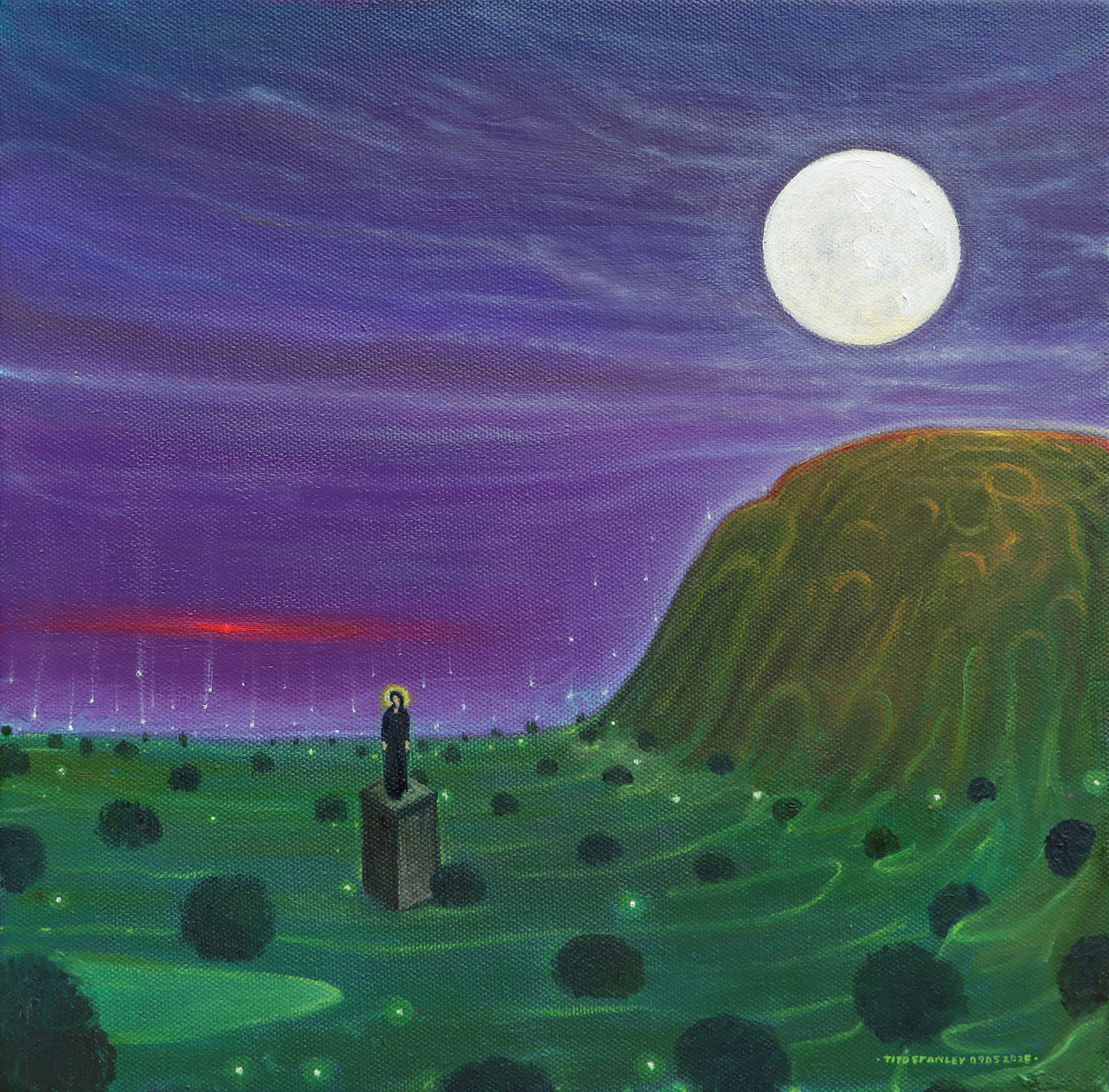 Tito Stanley SJ, Lady and The Moon , 2025