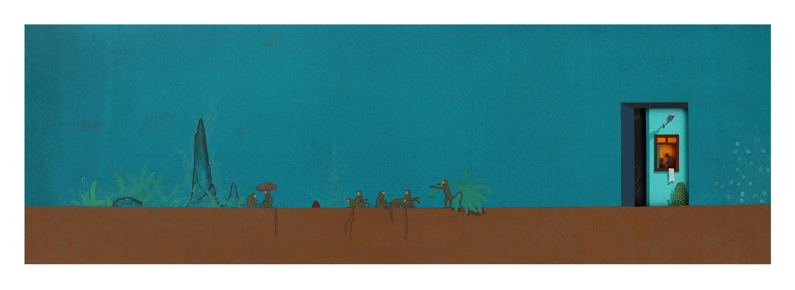 Digbijayee Khatua, Constructive Walls, 2022