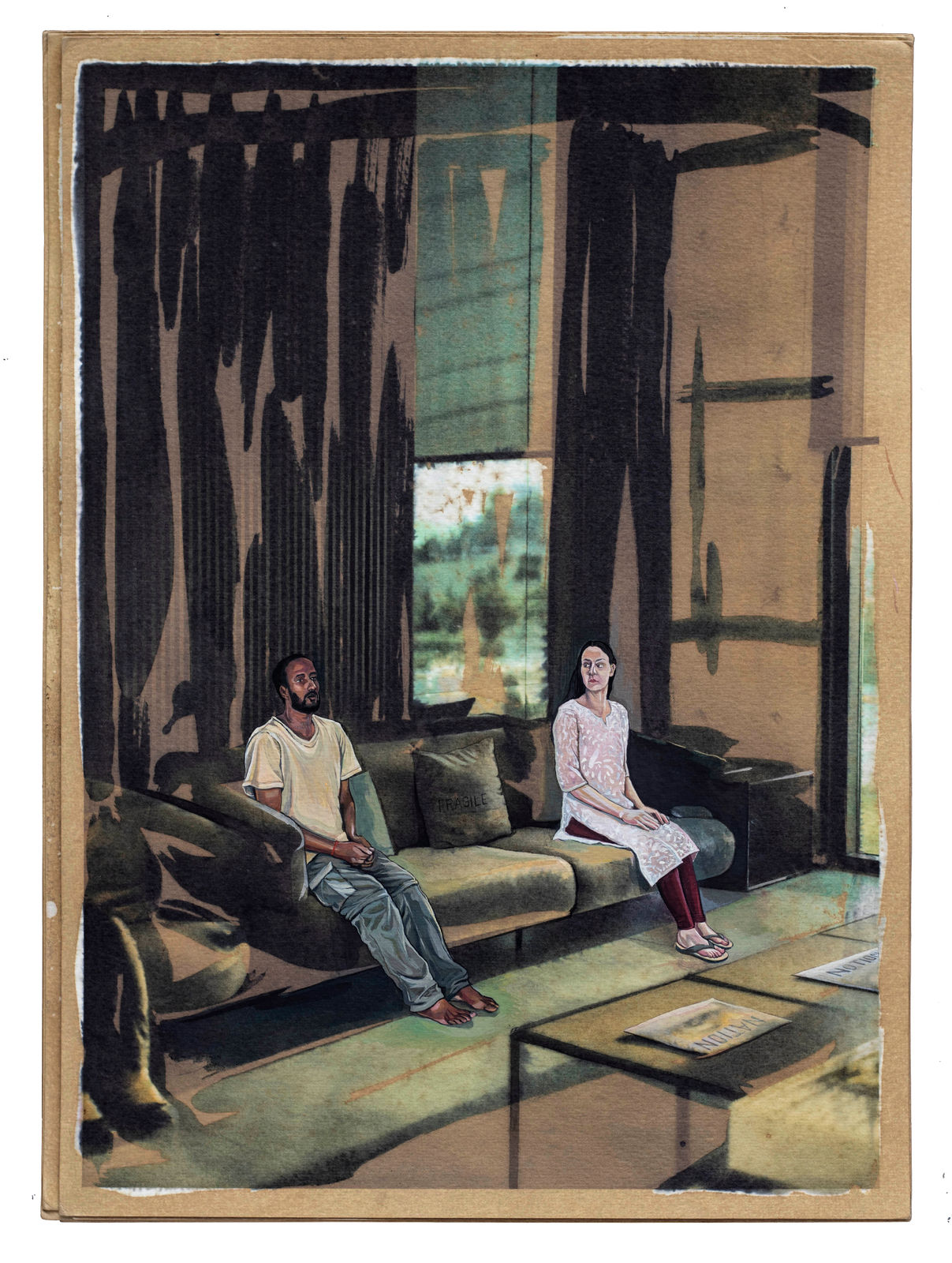 Abhishek Narayan Verma, Black Stars Are Shining Very Bright VI N, 2023