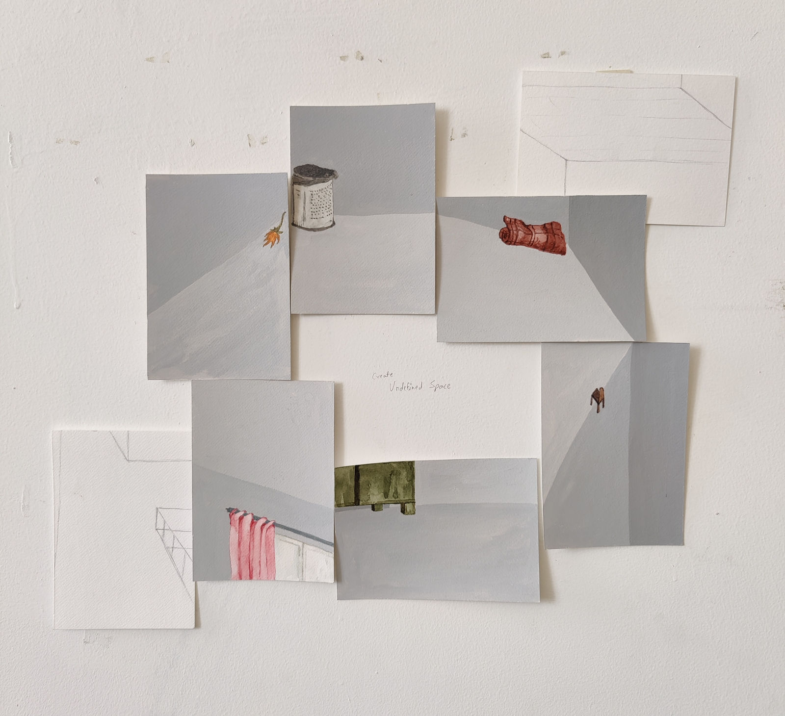 Sanika Rajpure, Corner (set of 8), 2022