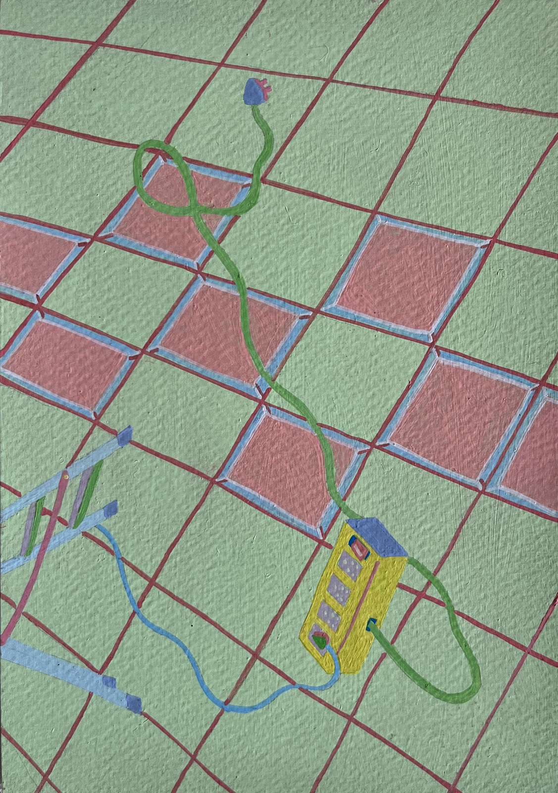 Anikesa Dhing, Hopscotch, 2023