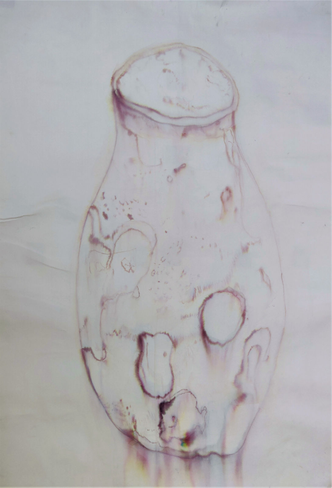 Pritish Bali, Thinking about one pot and drawing another, 2018