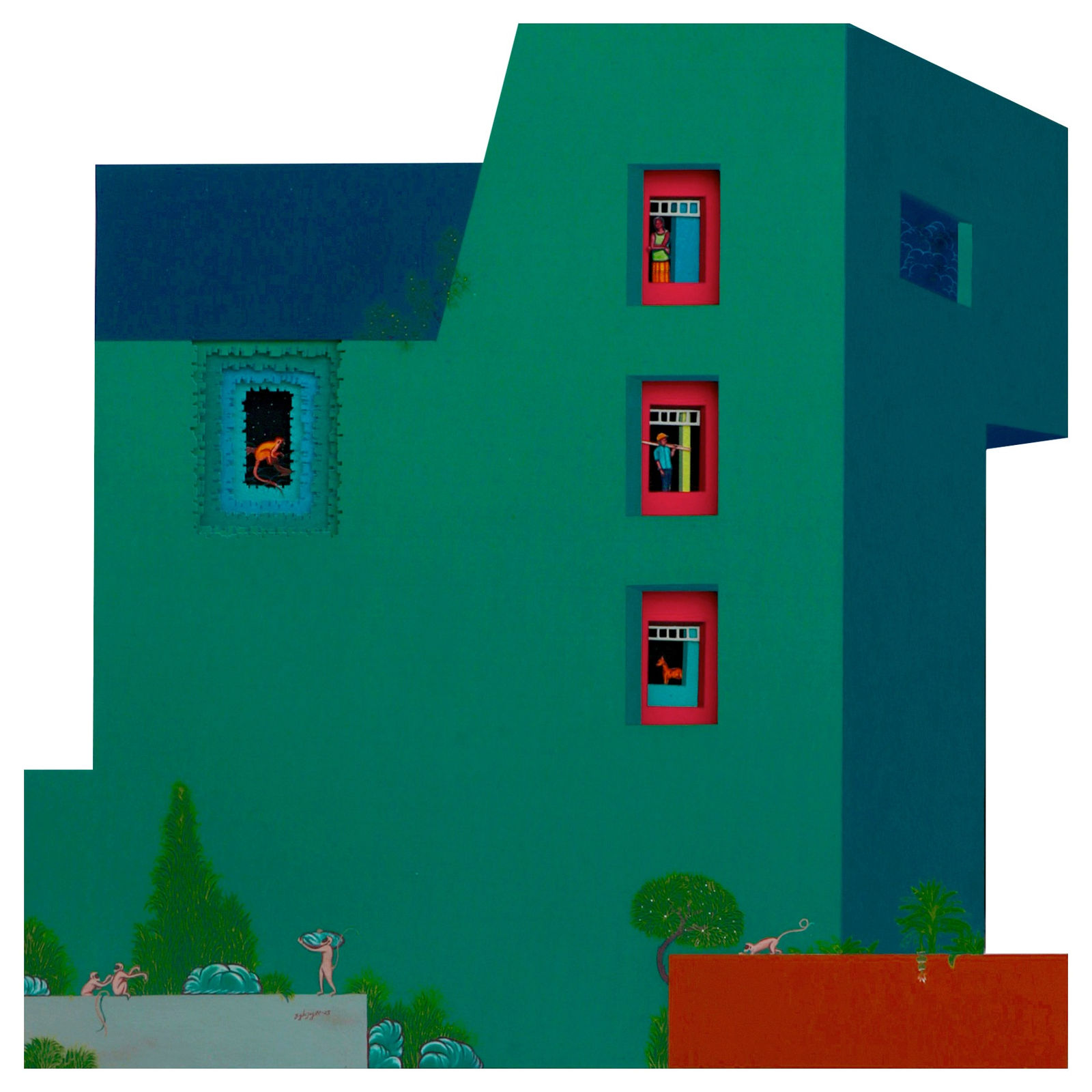 Digbijayee Khatua, Stories Through Silent Windows -I, 2025