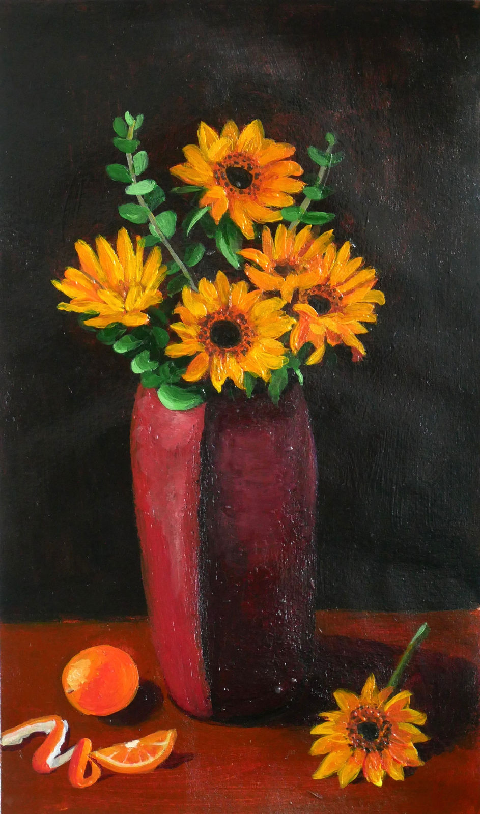 Emily Anastasi, Sunflower Still Life Print (Multiple Sizes), 2024