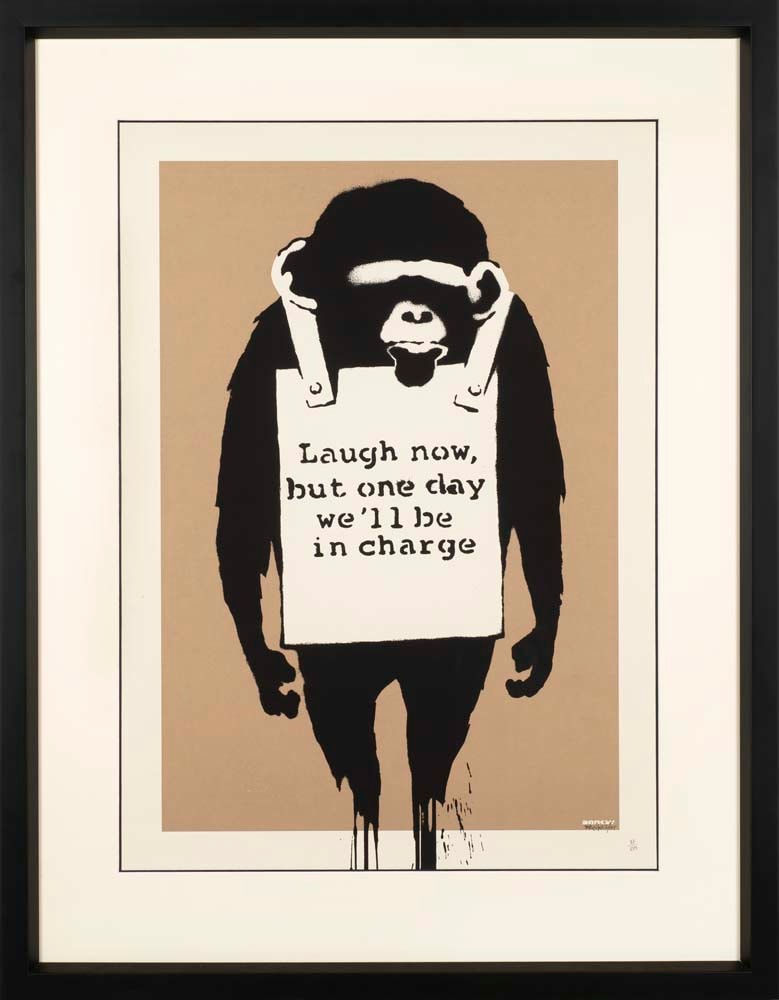 Banksy - Laugh now