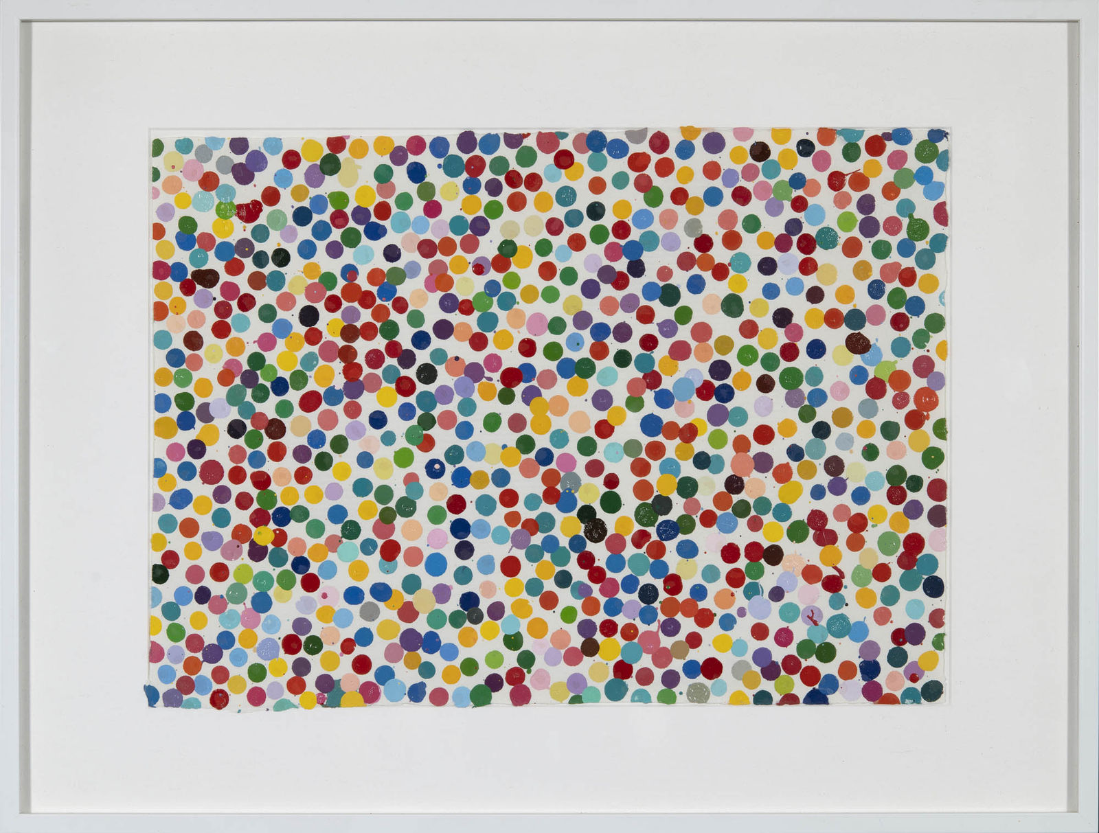 Damien Hirst, First name from the tomb (from Currency series), 2016