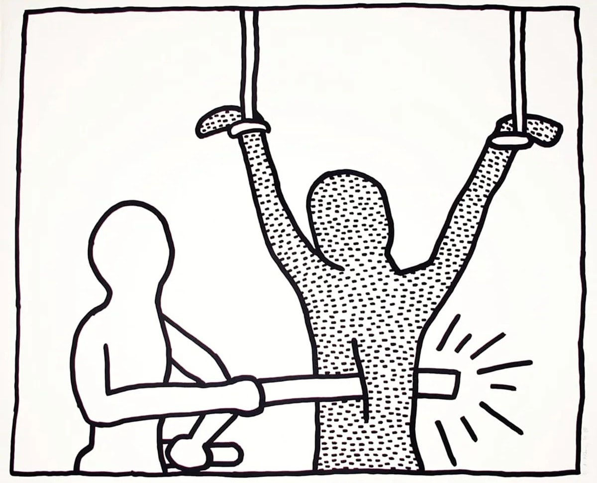 Keith Haring, The Blueprint Drawings, 1990