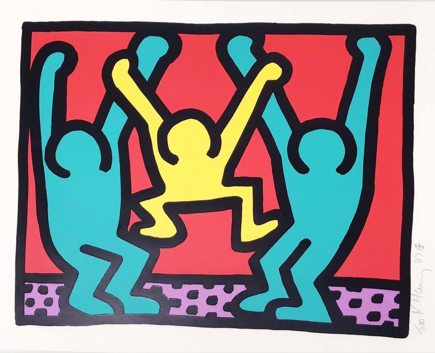 Keith Haring, Pop Shop I, 1987
