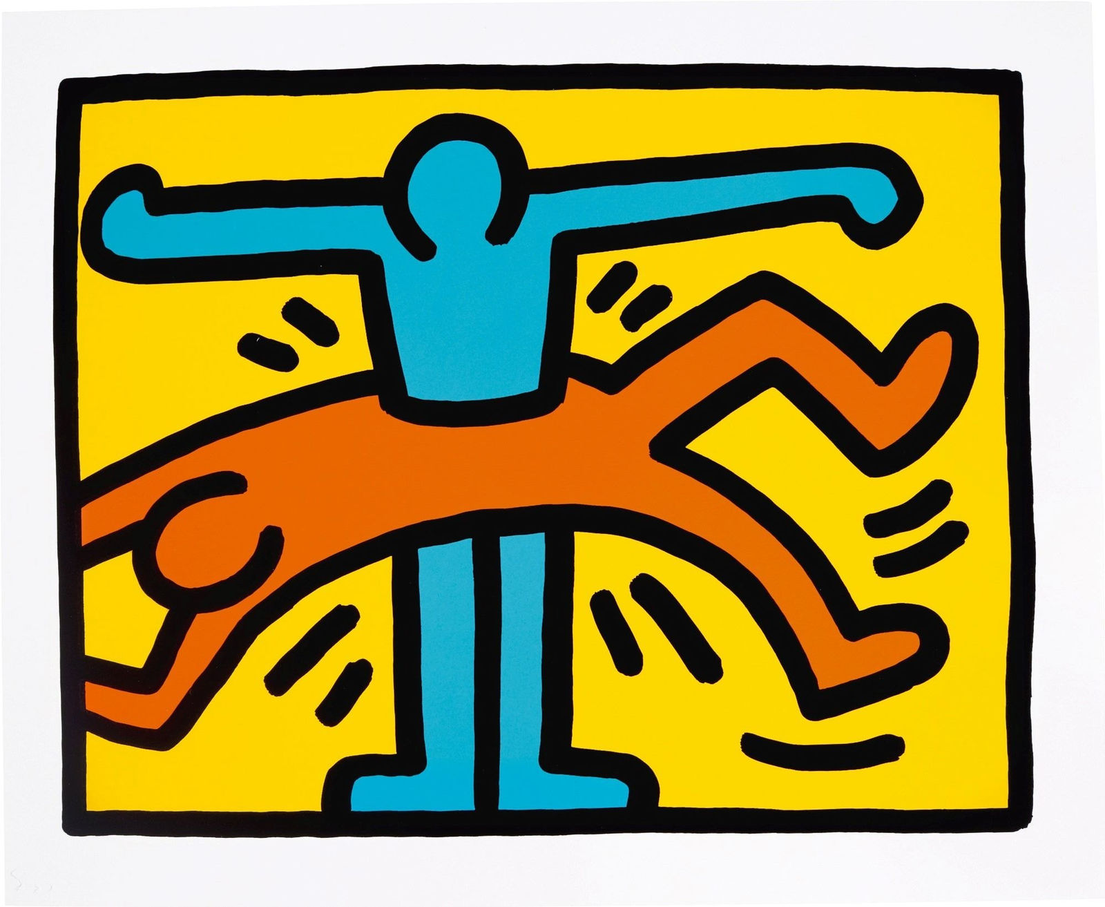 Keith Haring, Pop Shop VI, 1989