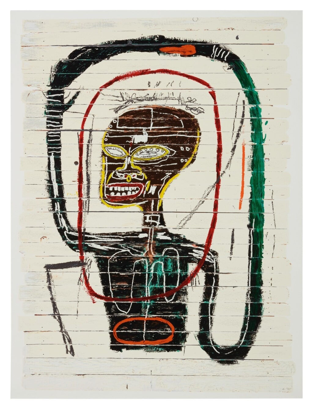 Jean Michel Basquiat Flexible print