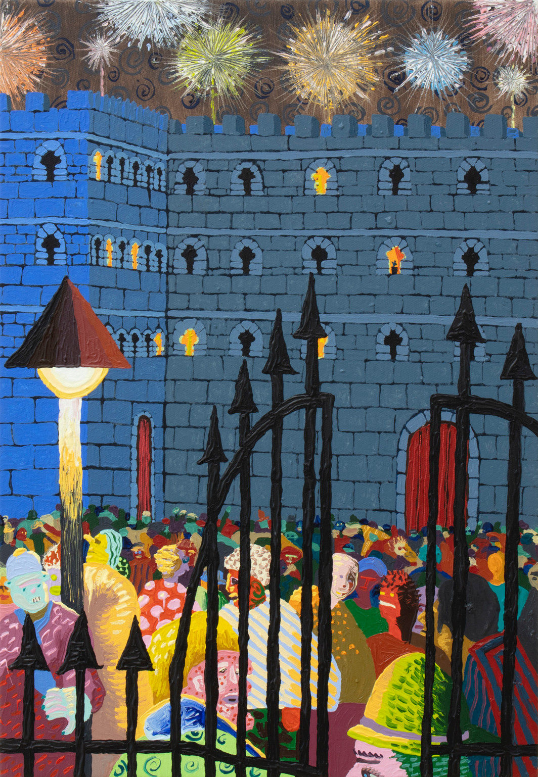 Mark Frygell, Crowd at Anniversary, 2024