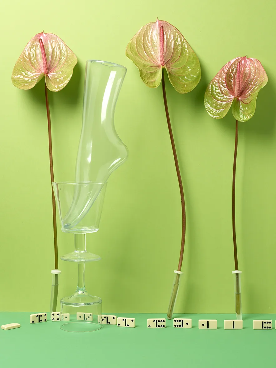 Annette Kelm, Green Domino, 2020