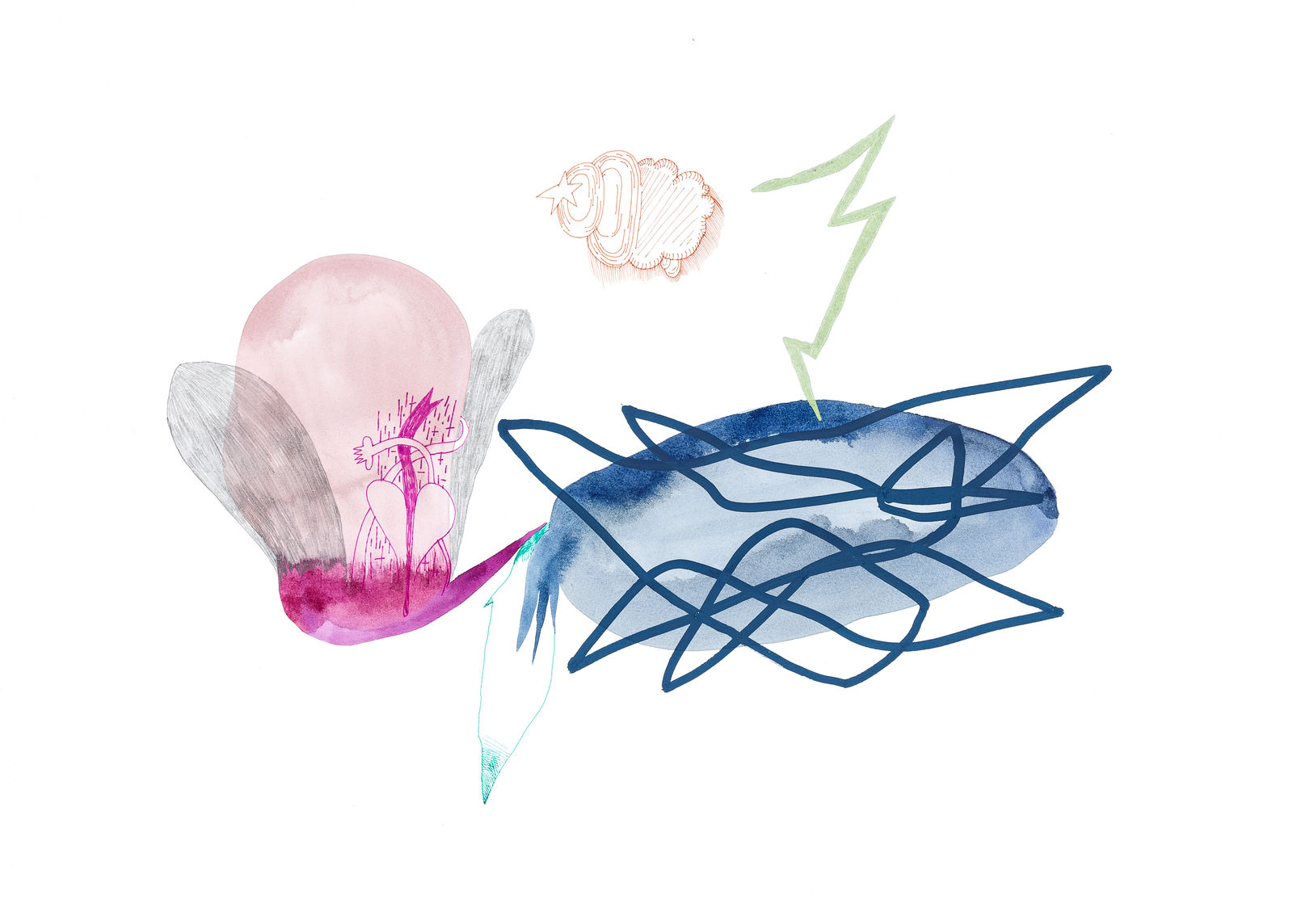 Анна Андржиевская, I am your little star in the endless storming cosmos | Я твоя маленькая звездочка в бесконечном бушующем космосе, 2018