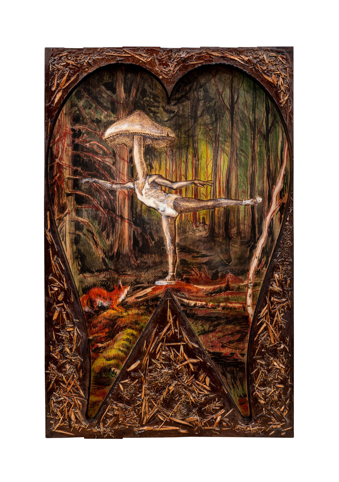 Фёдор Хиросигэ, Arabesque in the wilderness | Арабеск в лесной глуши, 2022