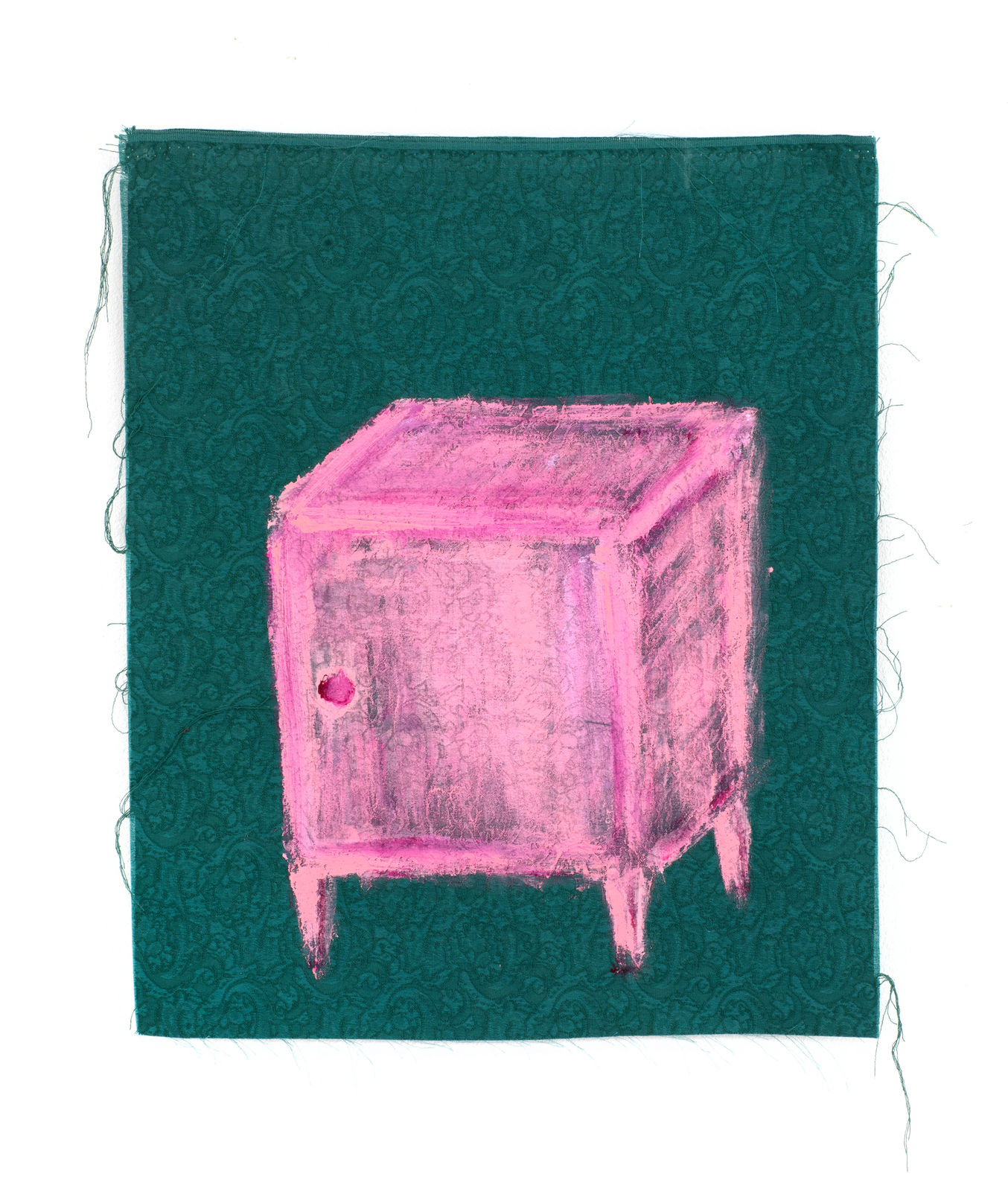 Хаим Сокол, Pink nightstand | Розовая тумбочка, 2021