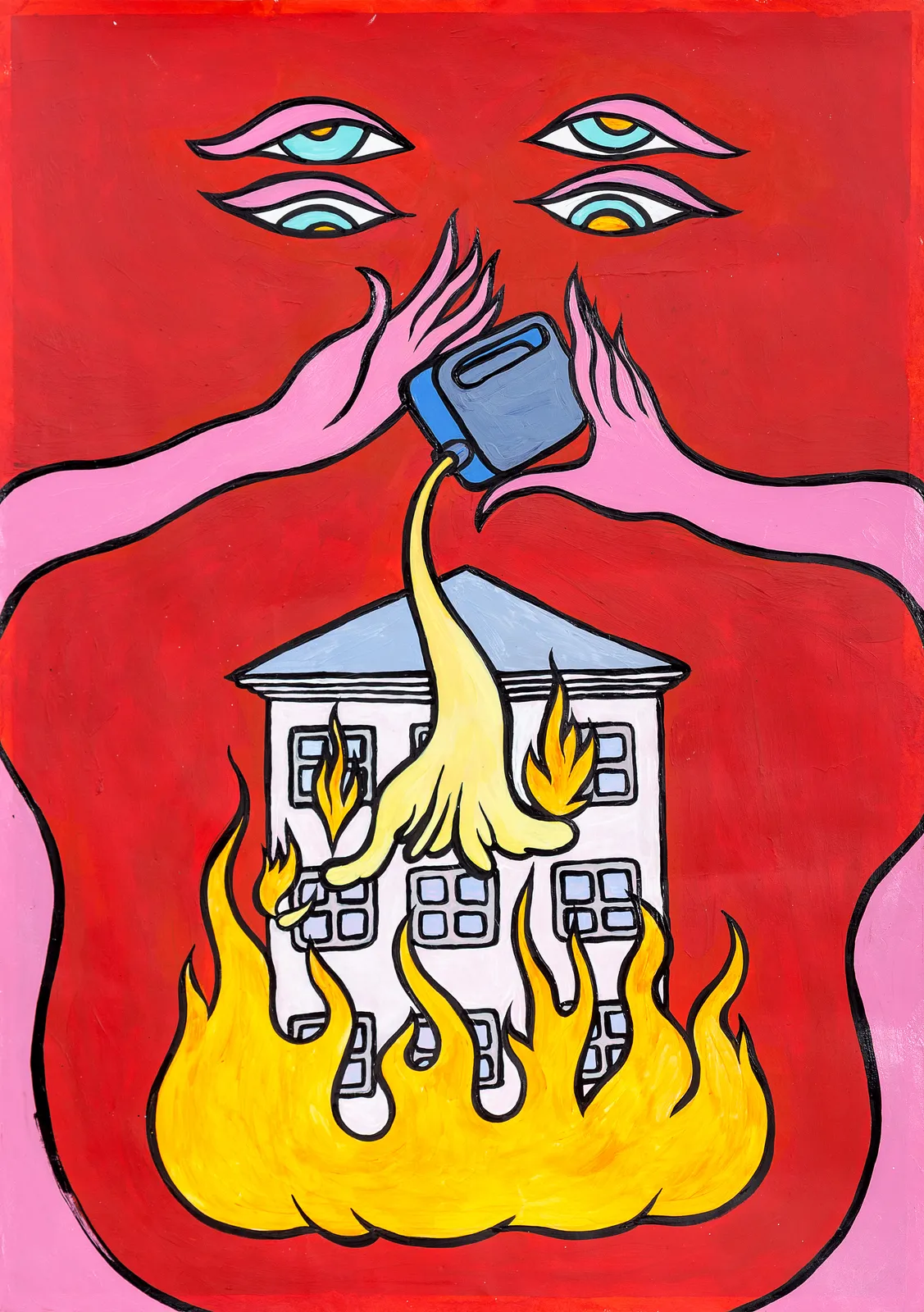 Маяна Насыбуллова, Antagonist, sketches to a graphic novel about a Samoyed | Антагонист эскизы к графическому роману про Самоеда, 2020