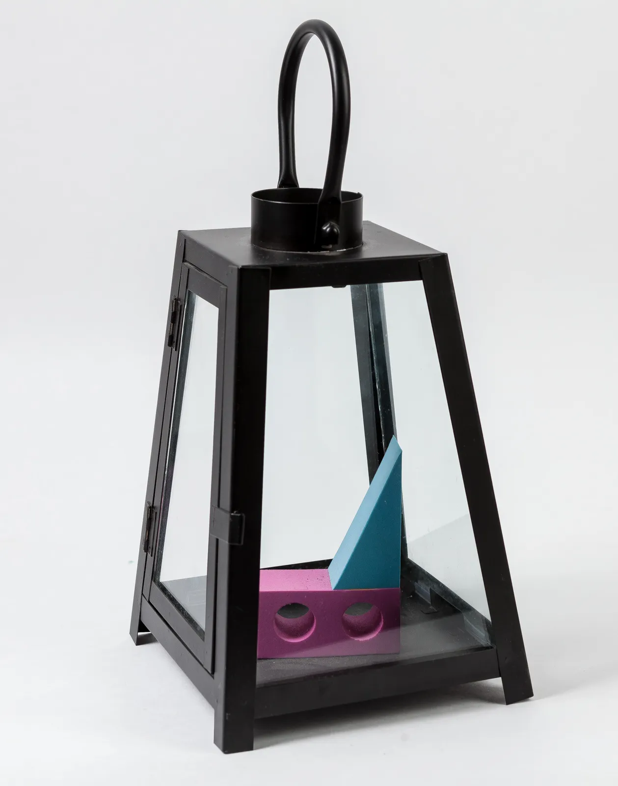 Игорь Шуклин, Architecton (blue with pink) | Архитектон (голубой с розовым), 2014