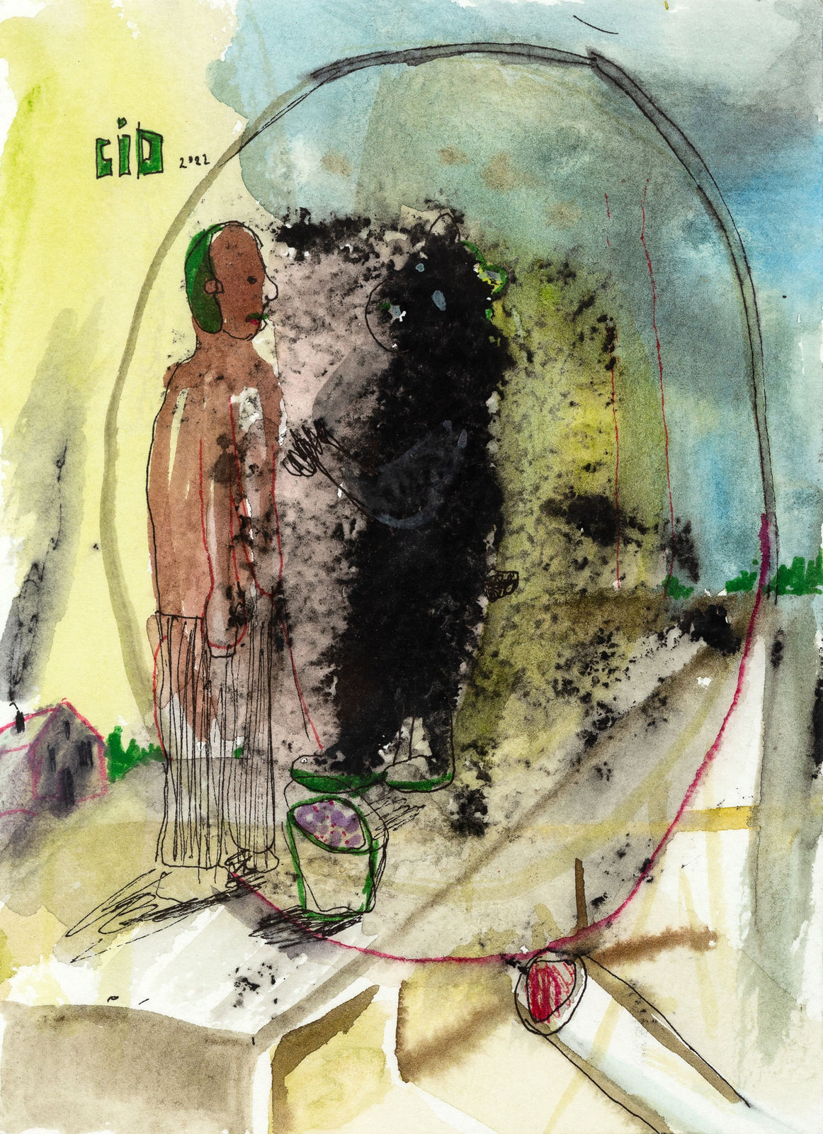 Анна Черепанова, I stumbled on Mishka, but the bucket was empty | Встретил Мишку, а ведро пустое, 2022