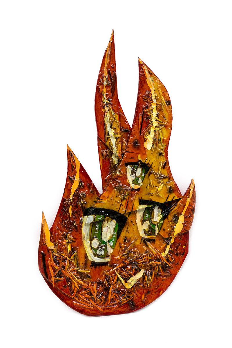 Фёдор Хиросигэ, Eyes of flame | Глаза пламени, 2023