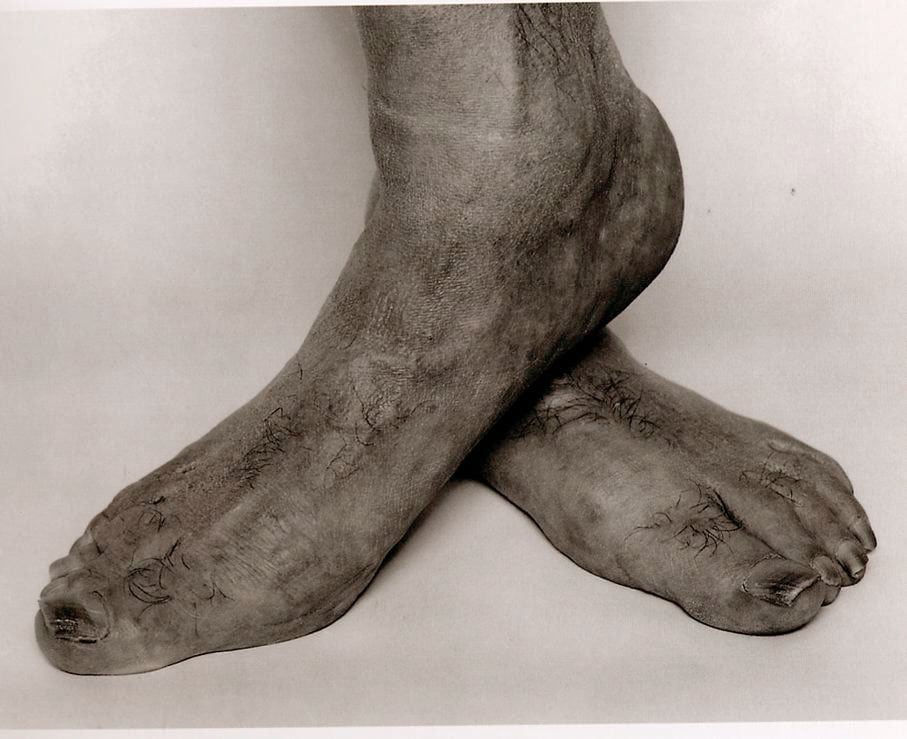 John COPLANS, SP 3 85 Feet Crossed, 1985 *