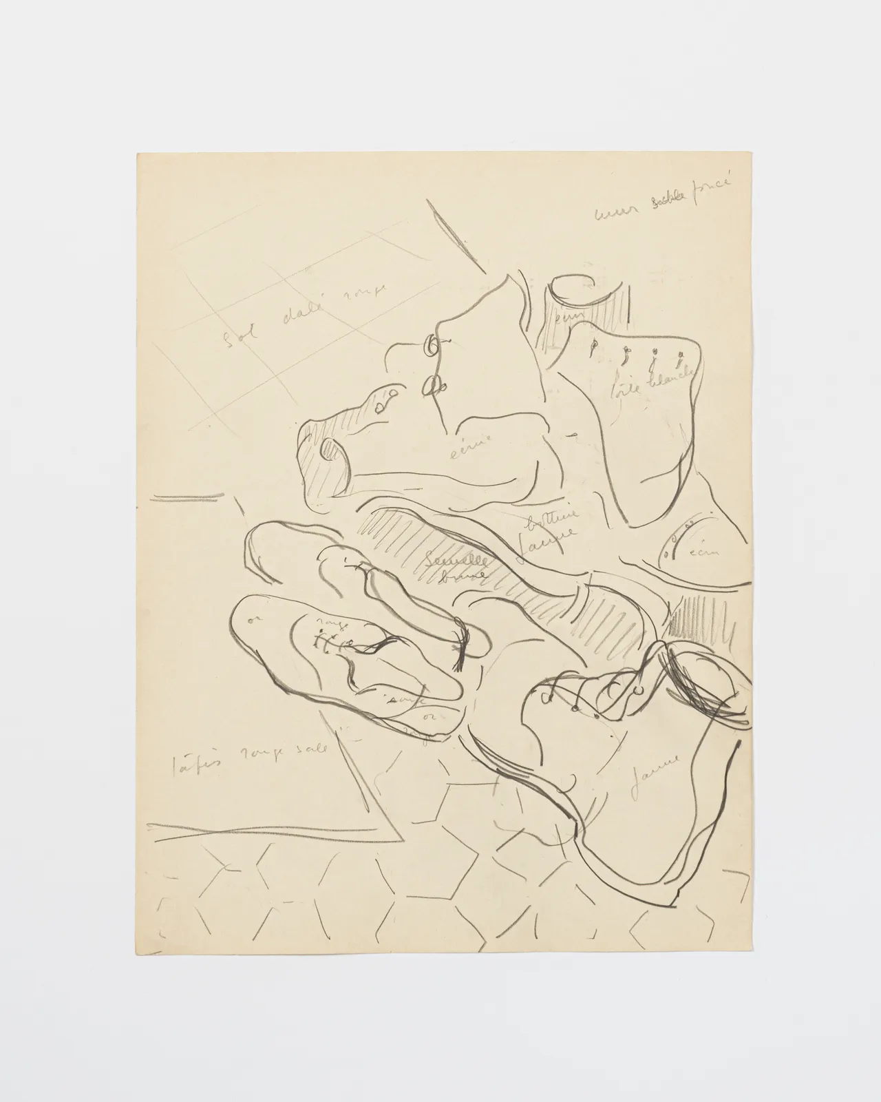 Diane Esmond, Dessin préparatoire #11