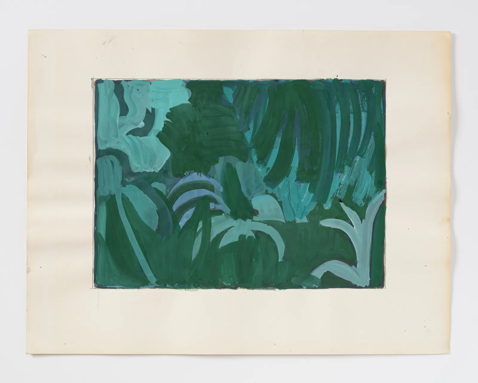 Diane Esmond, Sans titre (Gouache), Années 1970
