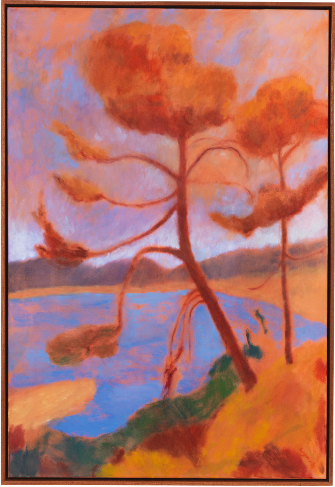 Sammi Lynch, Two Trees Over Water, 2025