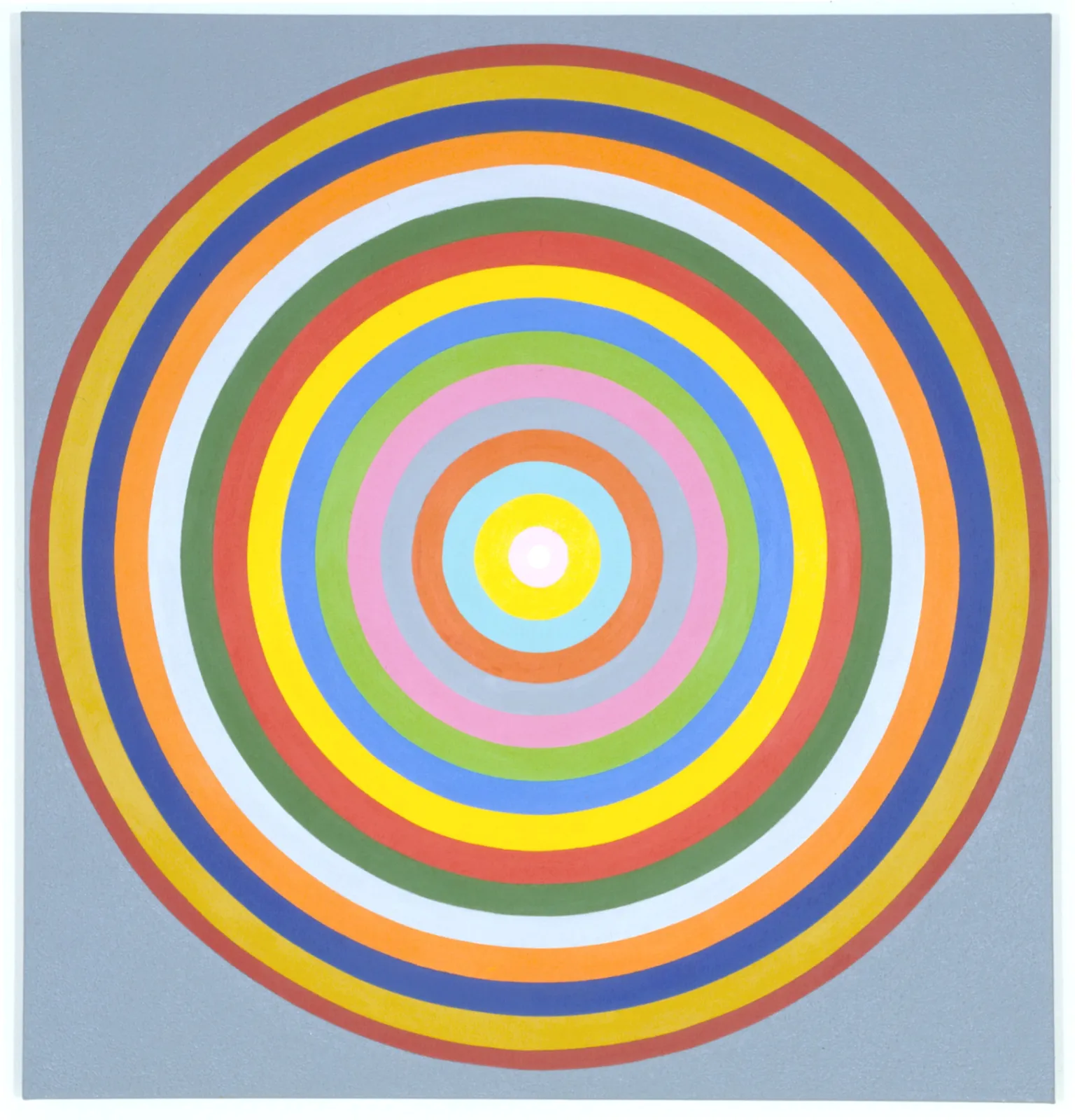 Peter Kalkhof, Colour Concentric Circles, 2000