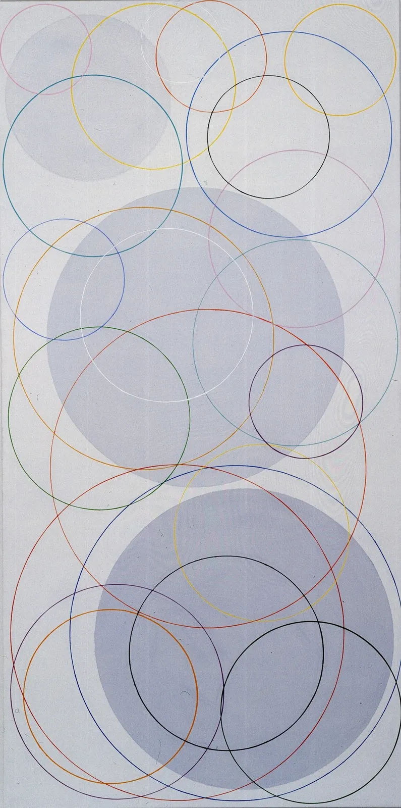 Peter Kalkhof, Linear Circles in Space (light) I, 2006