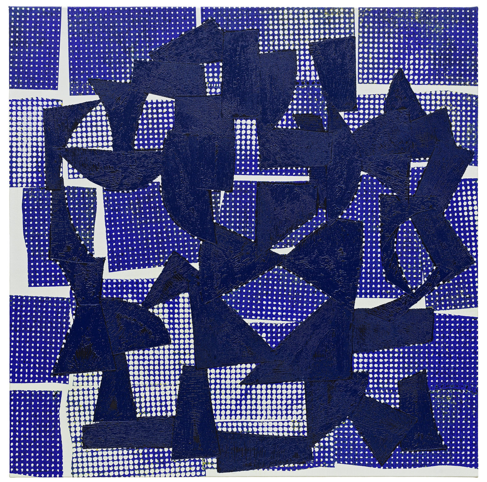 Yves Zurstrassen, Indigo, 2022