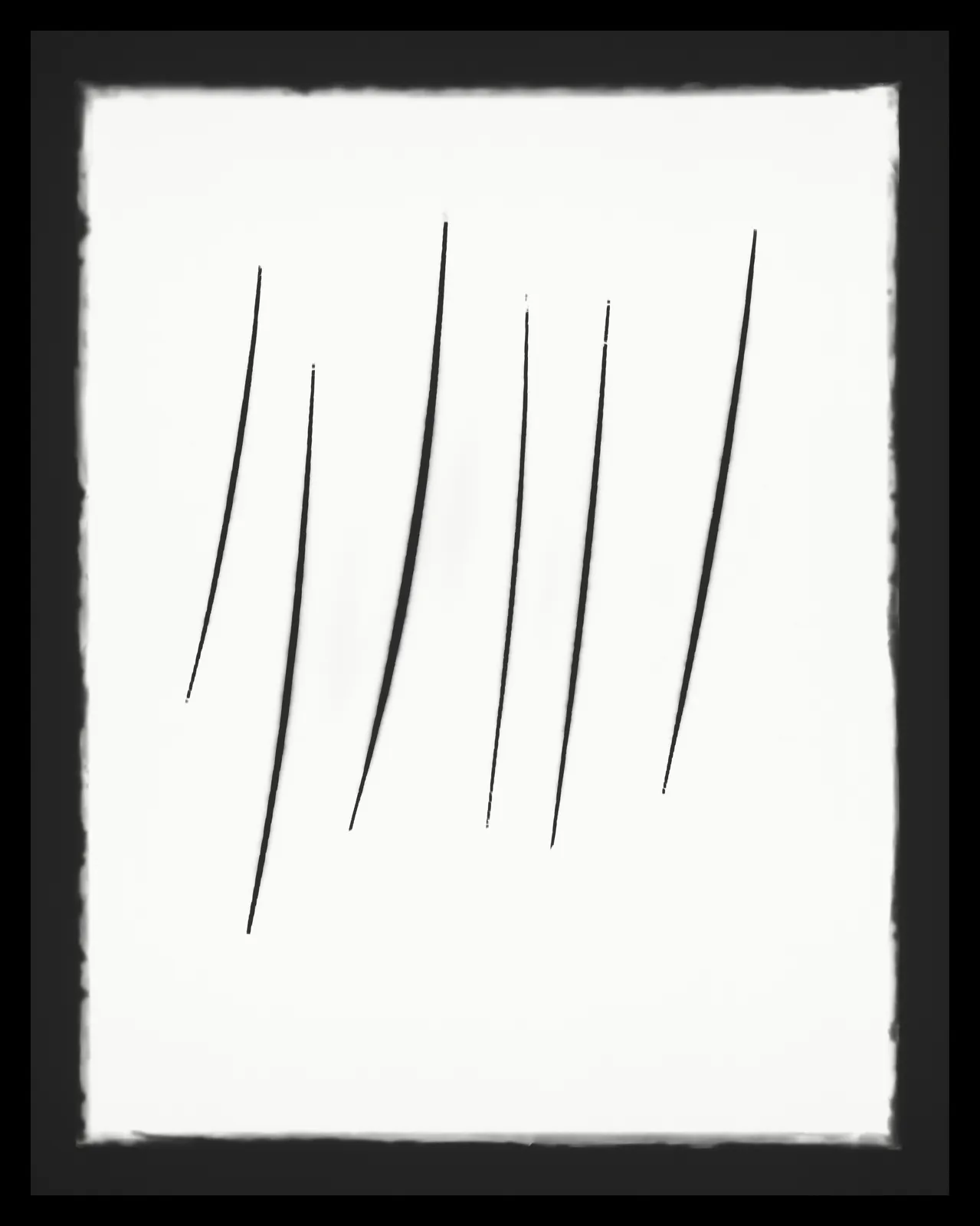 Philipp Goldbach, Lucio Fontana, Concetto spaziale, Attese, 1958-1965, Museum Folkwang, Essen (Inv.-Nr. G 354) , 2022