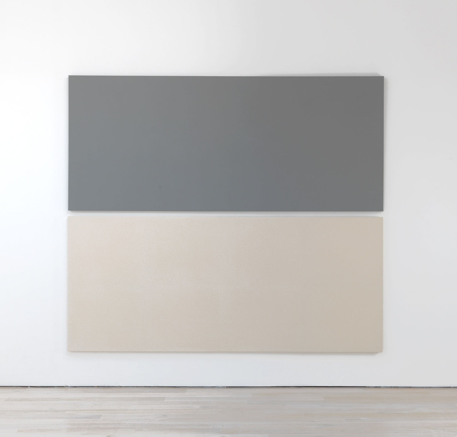 Alan Charlton, Painted and Unpainted, 2018