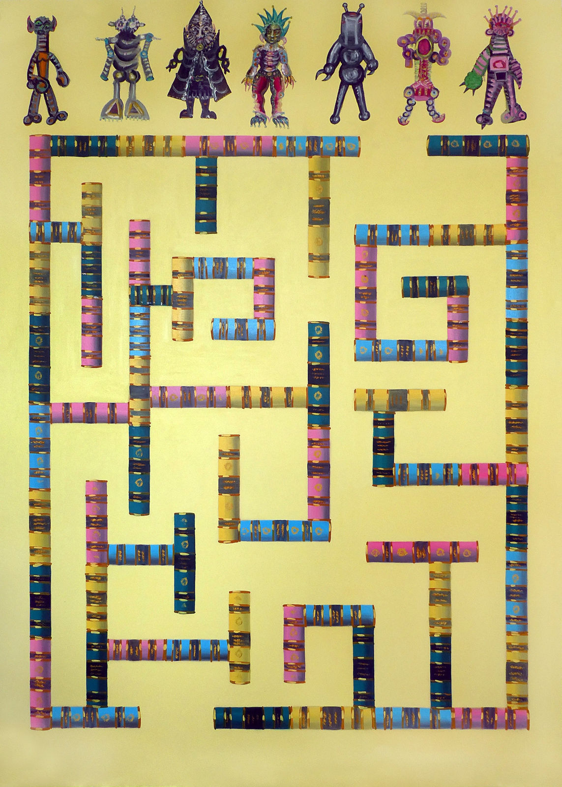 Suzanne Treister, Picassoids Video Game , 1989