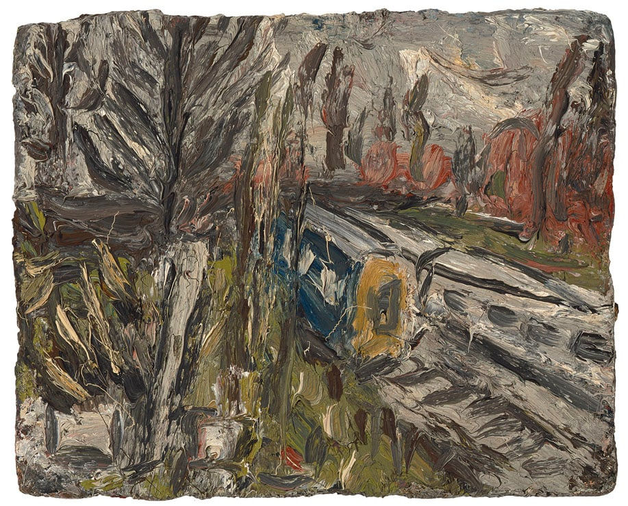 Leon Kossoff, Between Kilburn and Willesden Green, Spring Afternoon, 1991