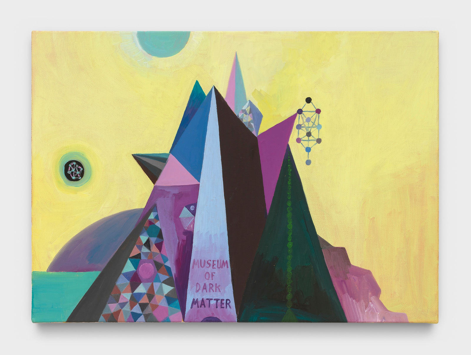 Suzanne Treister, Kabbalistic Futurism/Architectures/Museums/Museum of Dark Matter, 2022