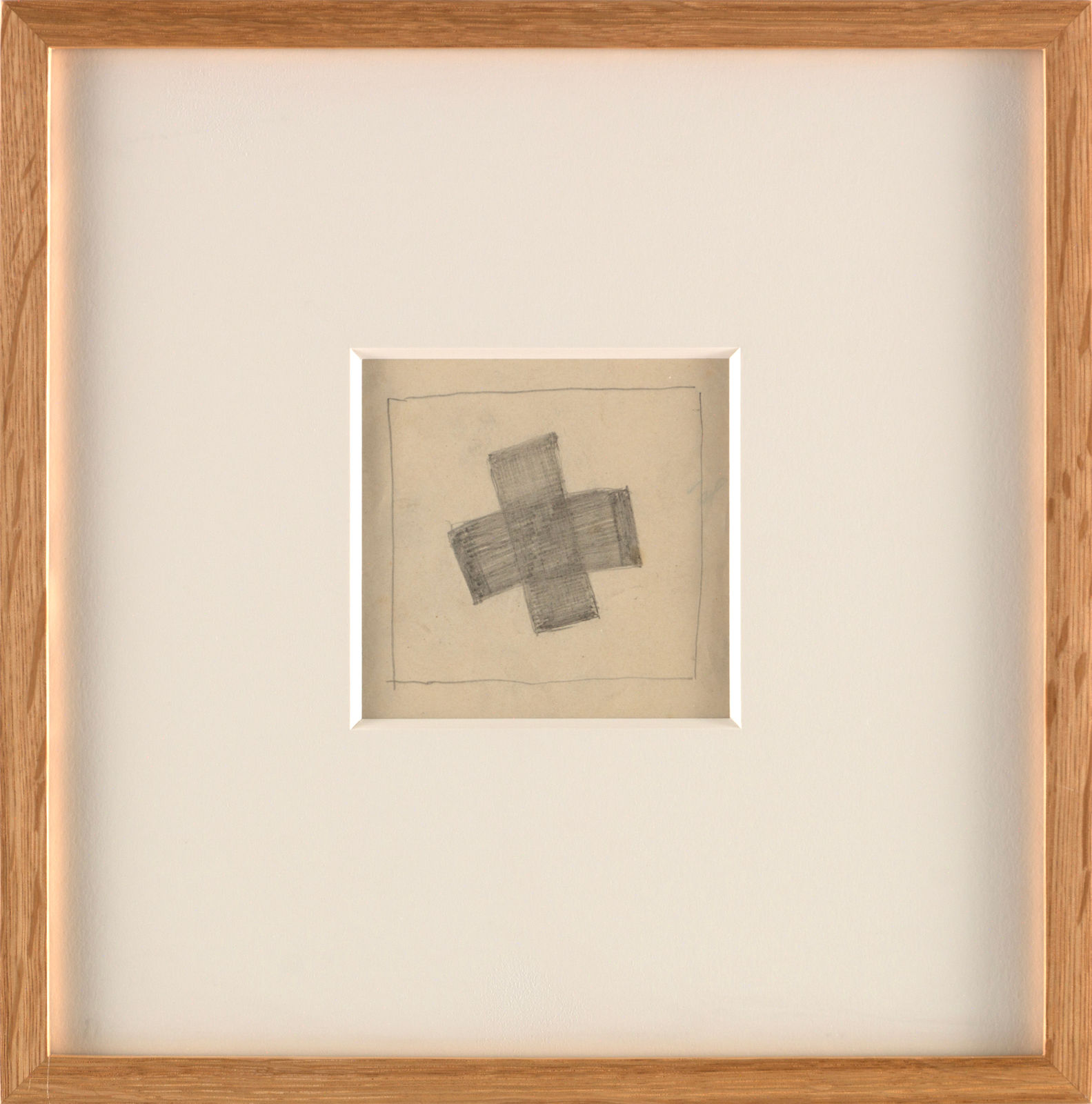 Kasimir Malevich, Composition 1g, motif of 1916, version ca. 1920-21