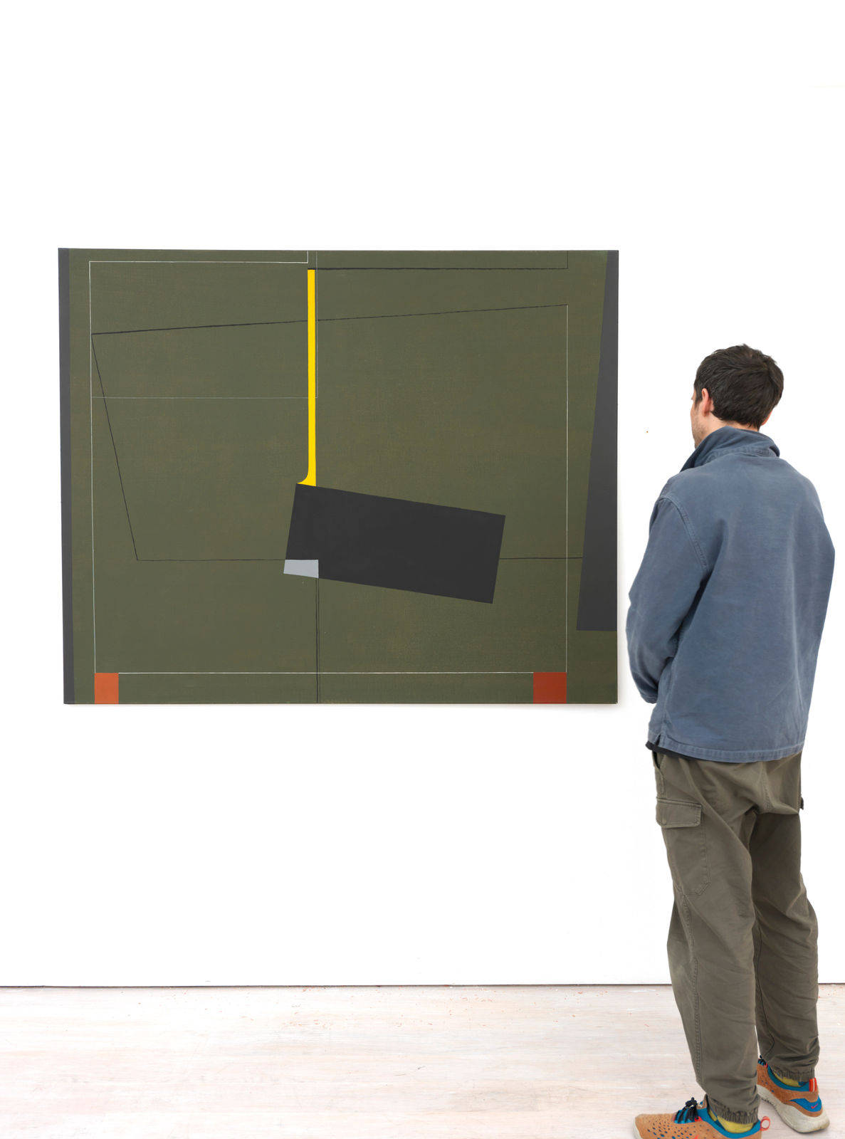 Tamás Konok, Sárga akcentus (S.T.) / Yellow accent, 1980