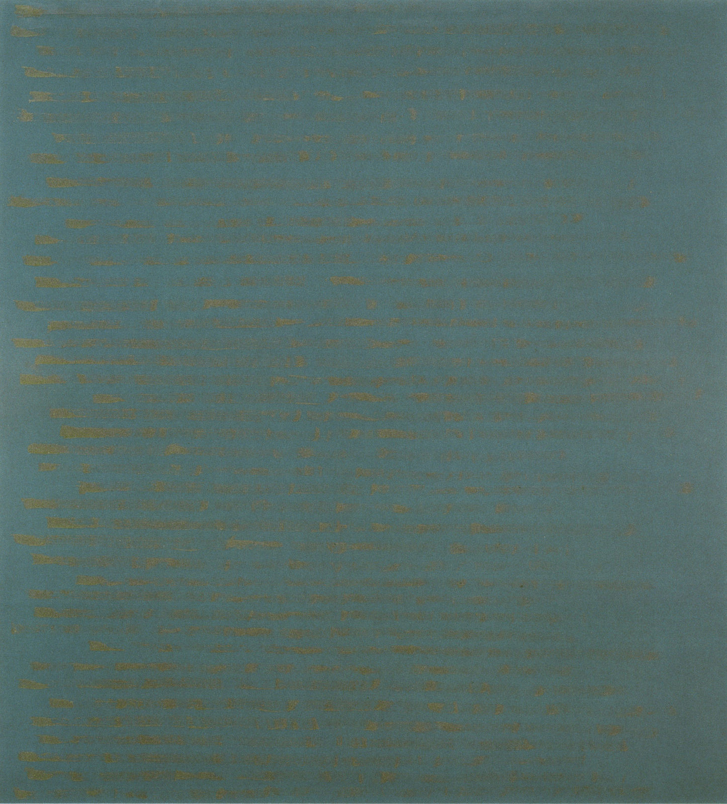 Edwina Leapman, Steel on Deep Turquoise, 2005