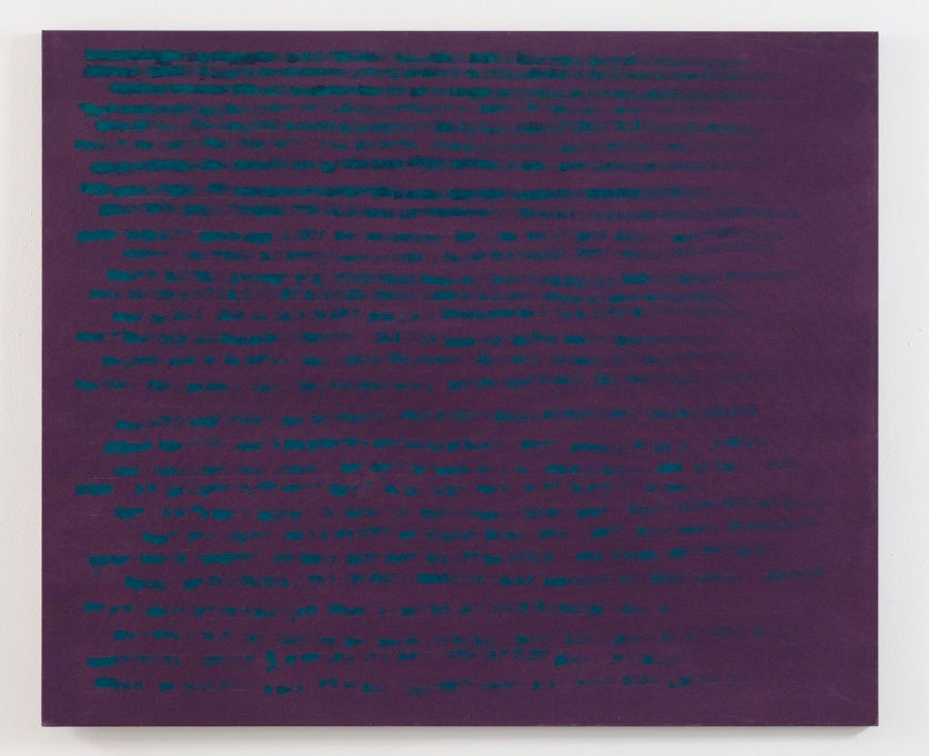 Edwina Leapman, Deep Green on Crimson, 2014