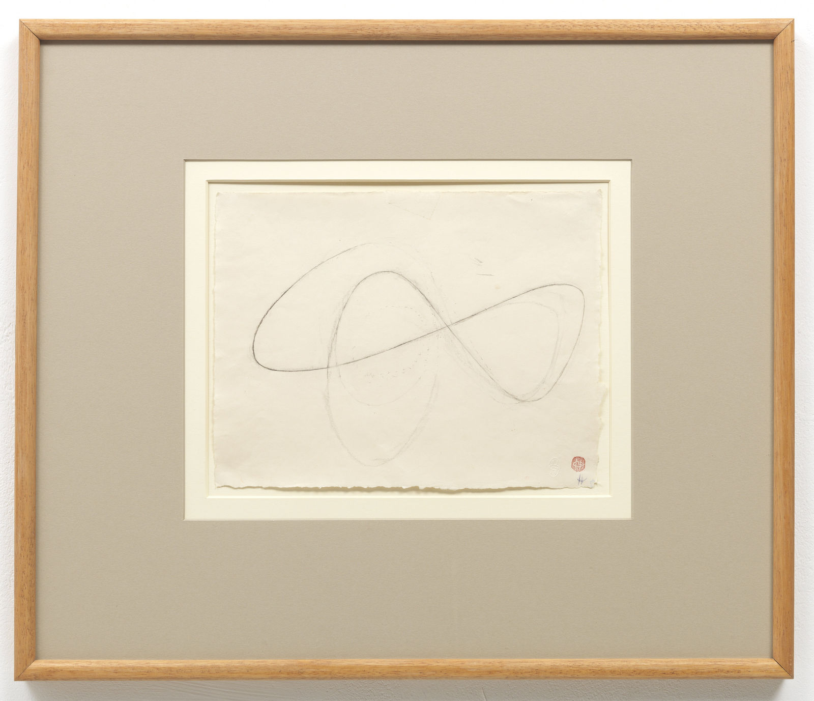 Naum Gabo, Drawing for Opus Nine (D115), 1950s