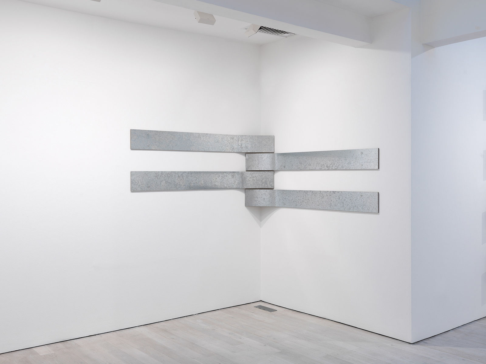 Lesley Foxcroft, Galvanized Corner, 2019