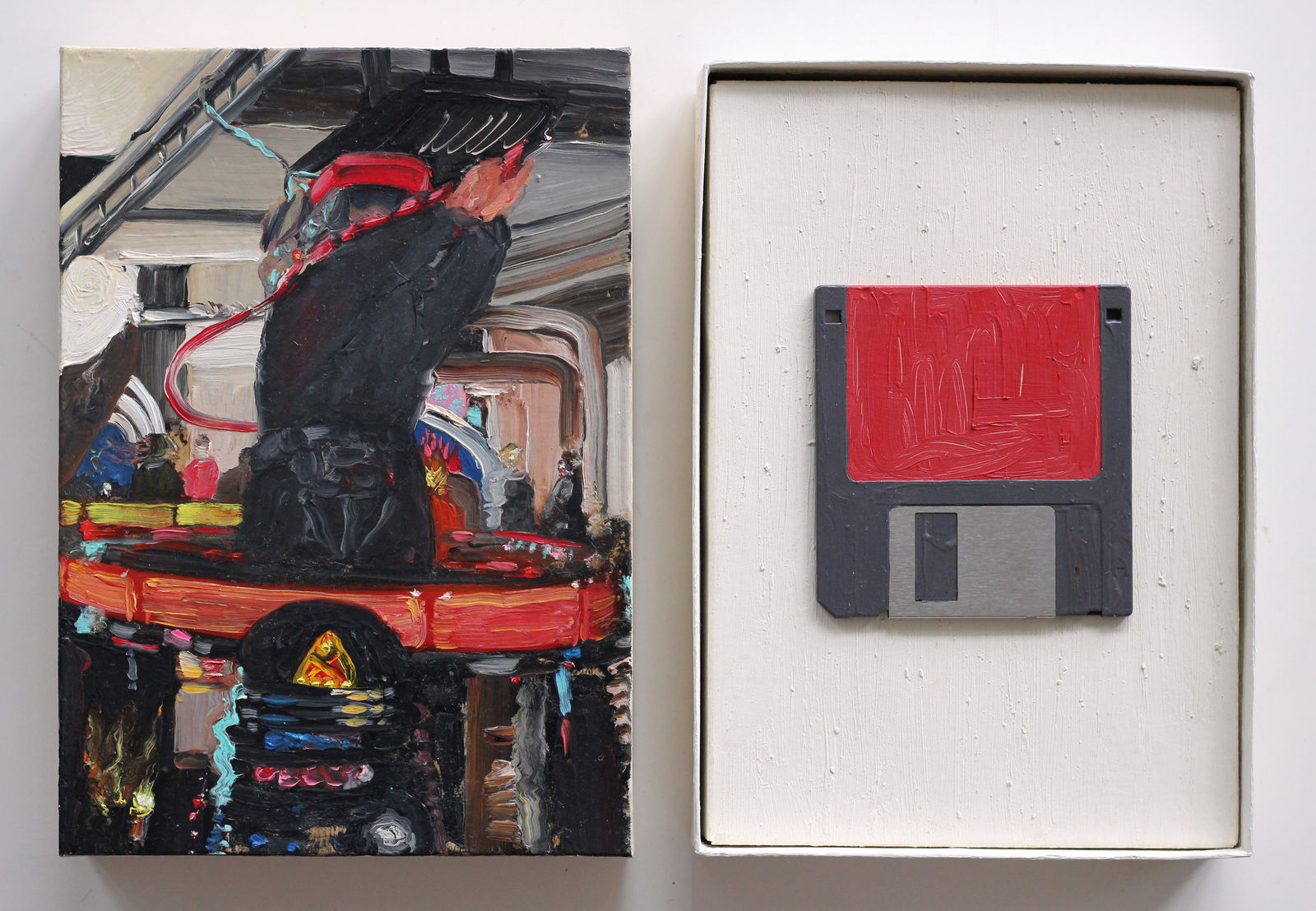 Suzanne Treister, Software/Q. Would you recognise a Virtual Paradise?/VR Red Player, 1993-4