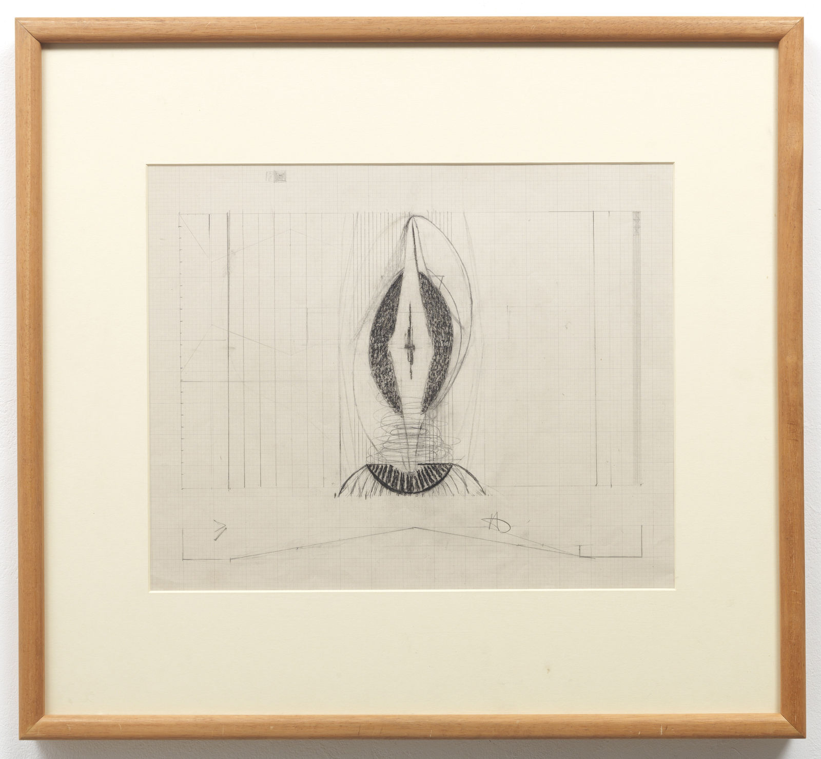 Naum Gabo, Study for a Fountain (D38), 1950s