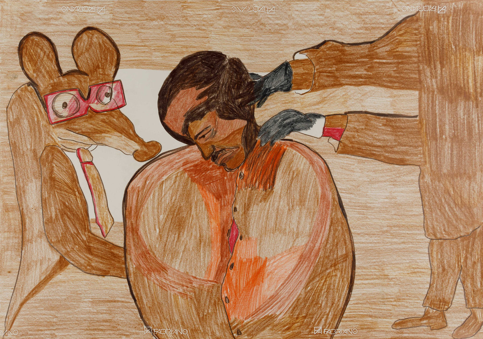 Dick Verdult, Una Gente Sombreada (The shaded people) No.04, 2022