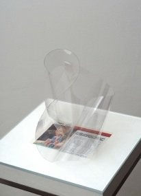 Armando Andrade Tudela, Untitled #8 (transparent film and magazine cut), 2007-2008