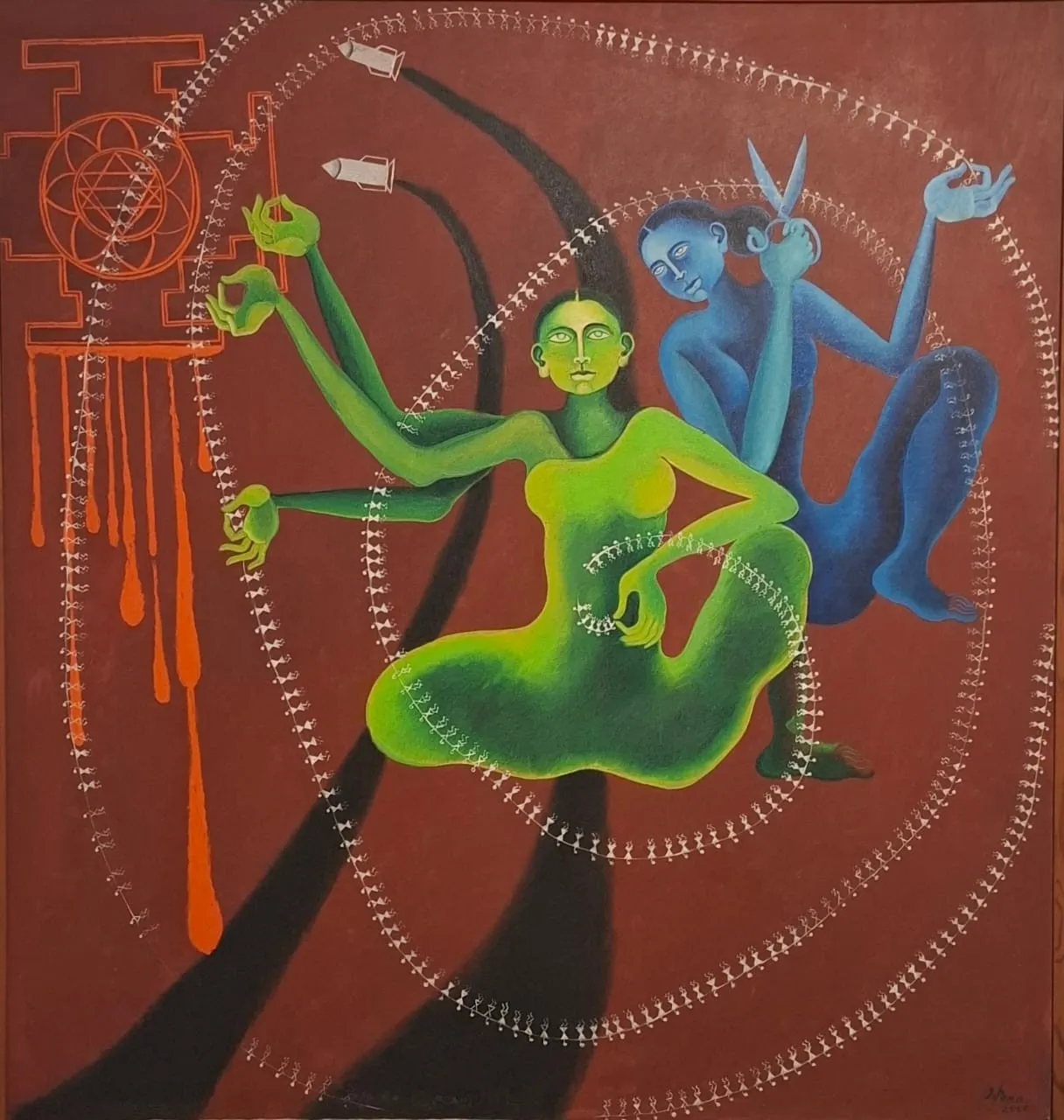 Arpana Caur, Changing Times, 2000