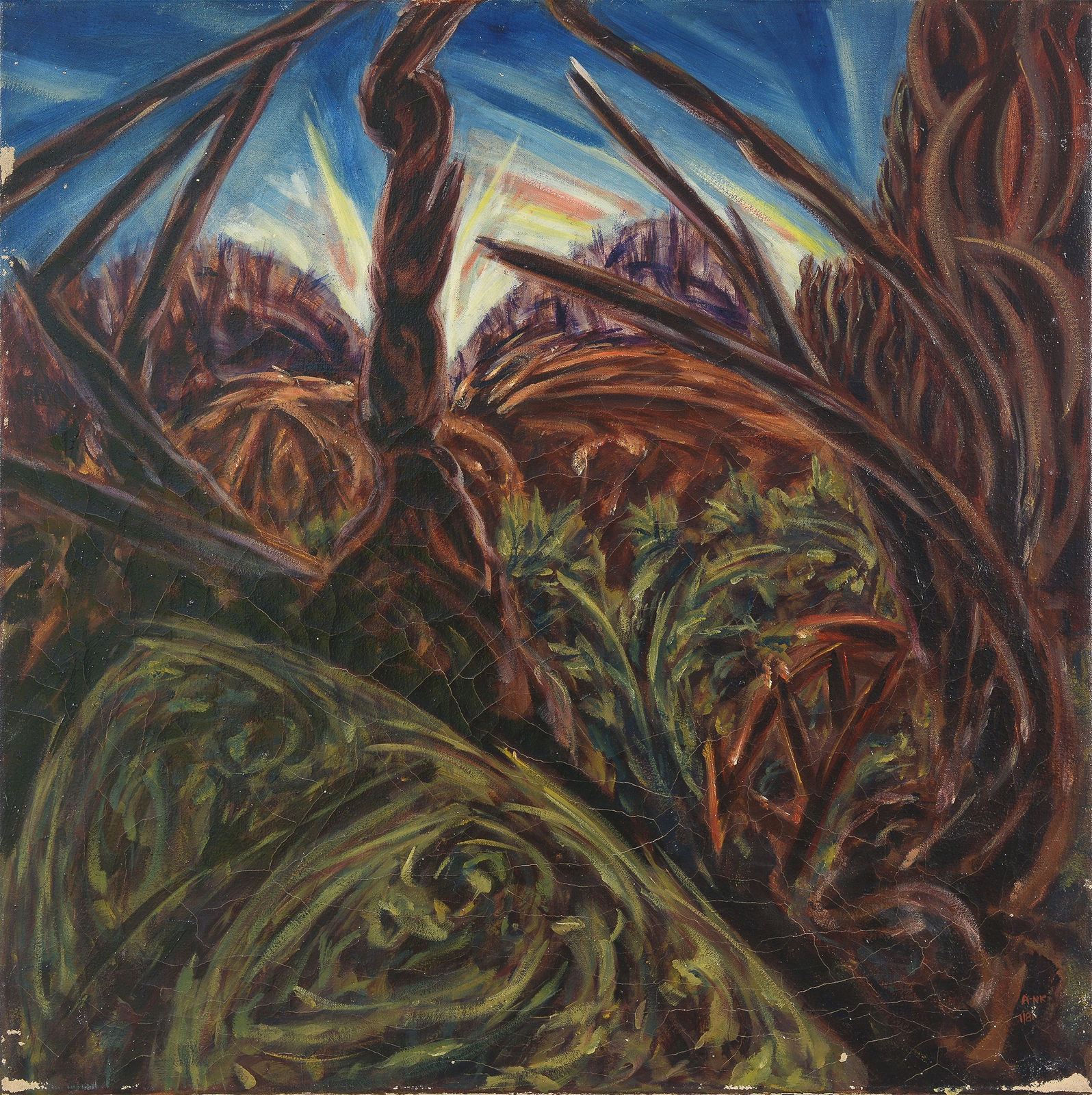 Paintings, Mountain Road, 1981