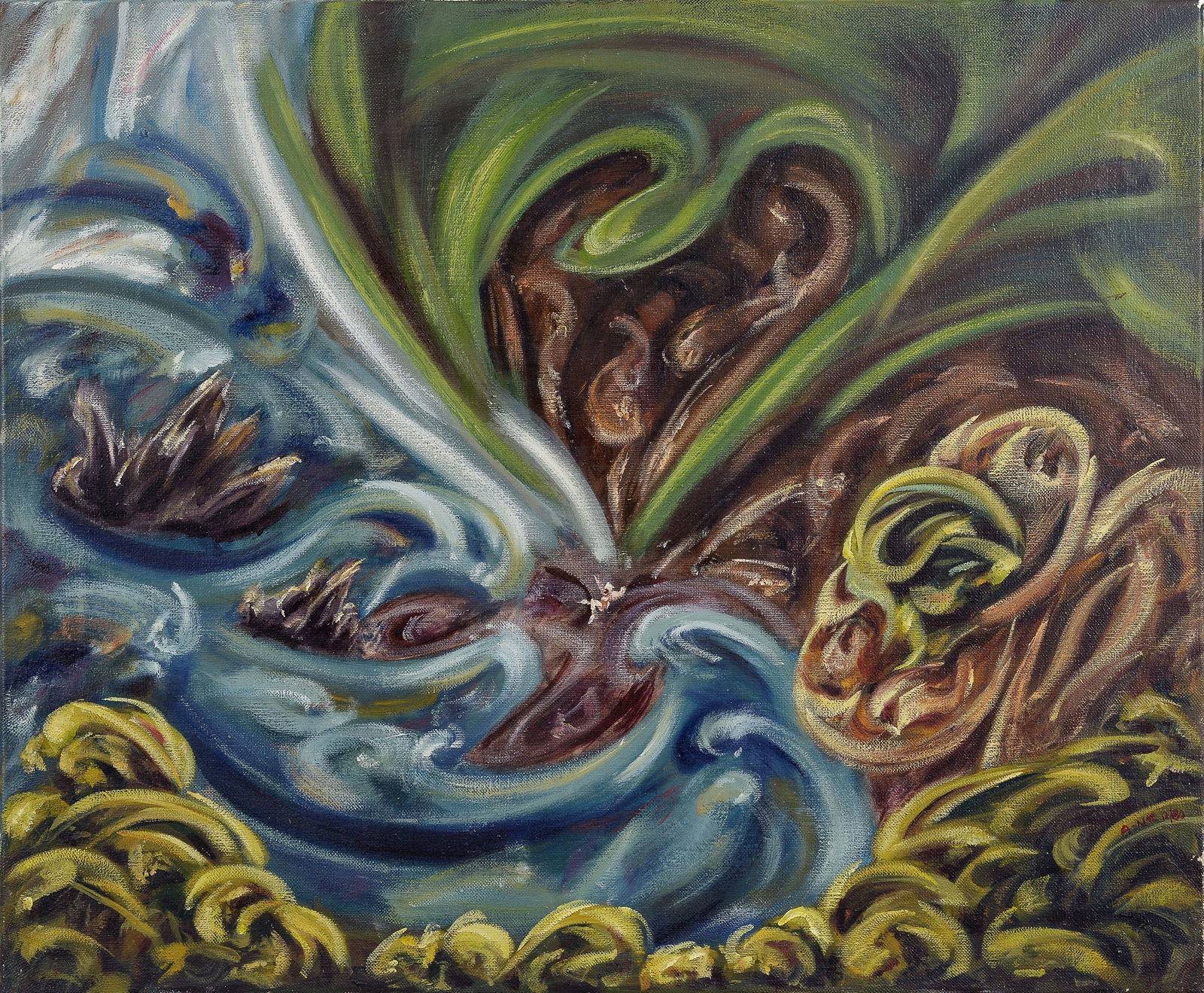 Paintings, Beach near Bru-Patrick, Wexford (The Scream), 1980